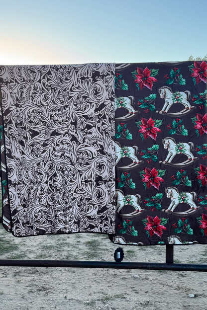 Rockin' Around the Ranch Blanket