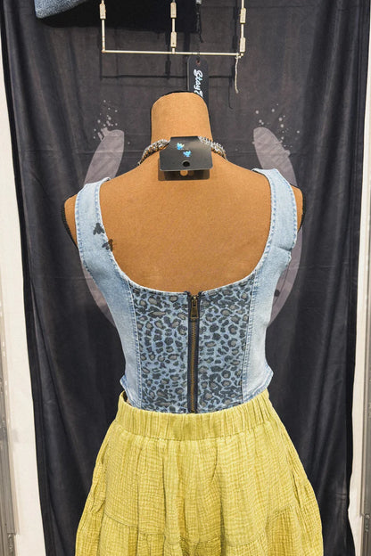 RUN WILD DENIM TANK