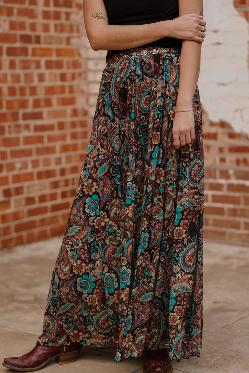 SAGEBRUSH SWIRL MAXI SKIRT