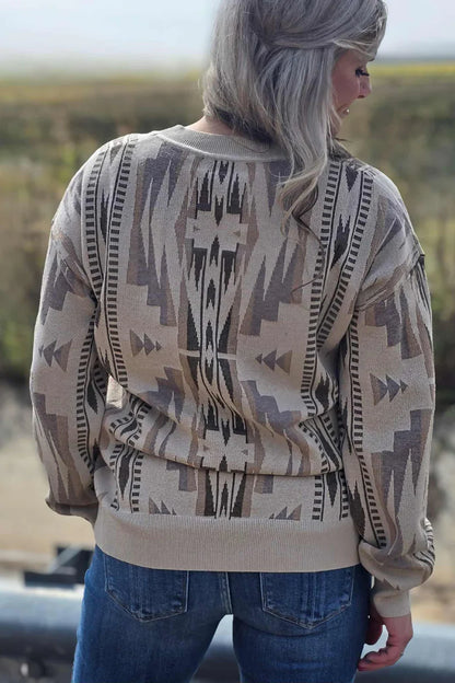 WYOMING AZTEC SWEATER